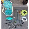 Image 1 : Lawn Chair and Gardening Lot