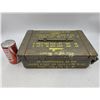 Image 1 : Vintage Military Ammunition Box filled with Nuts and Bolts