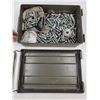 Image 2 : Vintage Military Ammunition Box filled with Nuts and Bolts