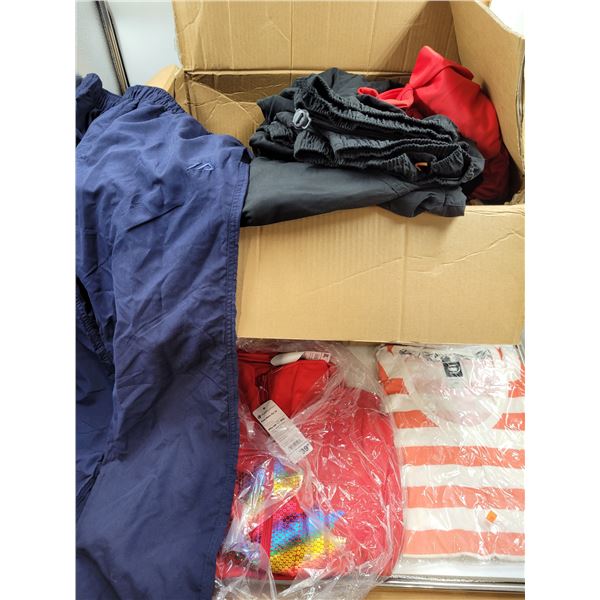 Case of New Scrubs and Assorted Shirts