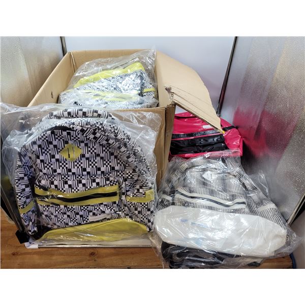 Case of Assorted Backpacks