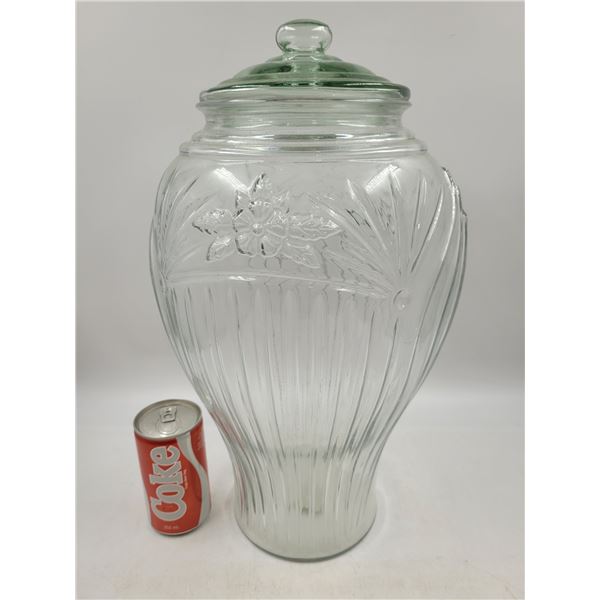 Vintage Large Glass Cannister