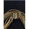 Image 2 : Chunky Gold Multi Strand Chain and Rhinestone Links