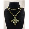 Image 1 : Designer Rhinestone Necklace (1928 Signed)