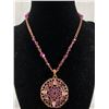 Image 1 : Purple Rhinestone Necklace