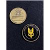 Image 2 : 2 Military Challenge Coins - C.I.F.A. Department Of Defense & Special Air Service