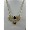 Image 2 : Signed Larbo Rhinestone Acanab Necklace