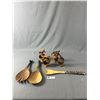 Image 1 : Vintage African Carved Wood Animal Napkin Holders and Servers
