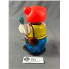 Image 2 : Very Unusual Vintage 60s Tinplate Bear w/ Camera Windup Toy (Works)