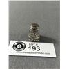 Image 2 : Very Nice Ornate Sterling Silver Thimble