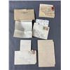 Image 2 : 4 Vintage Early 1900s Letters w/ Stamps