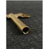 Image 2 : Antqiue Large Brass Clock Key