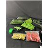 Image 2 : Lot Of Vintage Army Toys w/ Soldiers & Bag Of Firefighters