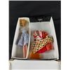Image 2 : Vintage Barbie Doll Case w/ Doll & Clothing