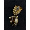 Image 2 : Pair of Art Deco Design Sweater Clips, Excellent Condition