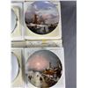 Image 8 : 8 Vintage German Porzellamnamufakture Furstenberg Collector Plates w/ C.O.A.