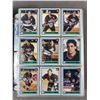 Image 2 : Binder Of 1991 7th Inning Sketch WHL Collector/Trading Cards In Sleeve Protectors