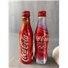 Image 2 : Cute Vintage Ceramic Hockey Player Lamp w/ Shade & 2 Metal Unopened Vancouver 2010 Olympic Coke Bott