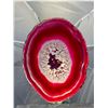 Image 2 : Agate Slice (Brazil) Art Display. Retail Price $480.00