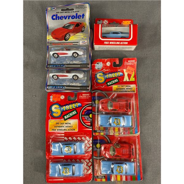 Lot Of Die-cast Road Tough Street Machines & Welly Chevrolet Collection. In Original Packages