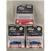 Image 2 : 3 L.E. GreenLight Die-Cast 1:64 Scale 1976 Ford F-100 Vehicles