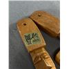 Image 2 : Made In Hawaii Wood Carved Salad Set & Letter Opener
