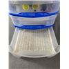 Image 2 : 3 Drawer Storage Unit w/ Hinged Top & Contents. Approx. 8" H x 7.5" x 6"