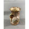 Image 2 : 3 Vintage Pottery Vases ( 3 3/4" H - 4.5" H . 1 Marked Germany & 1 Marked Siglin & 1 Dish.