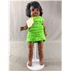 Image 1 : Vintage Dee Cee Black Doll On Stand. Approx. 15.5"H