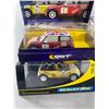 Image 2 : 2 Mini Cooper Die-Cast Cars & 2- 1st Driver Jaguar Pewter Cup Trophies