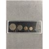 Image 1 : 1908-1998 Commemorative Canadian Coin Set In Acrylic Case