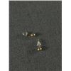 Image 2 : Solid 14K Gold Ball Stud Earrings Pair