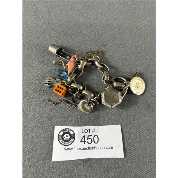 Vintage Juicy Couture 8 Charms Bracelet
