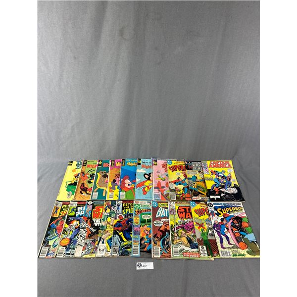 Lot of Over 20 Vintage Comics