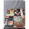 Image 2 : Lot of 10 Mostly 1960s Life Magazines
