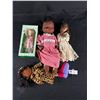 Image 1 : Lot of Vintage Dolls, Black Baby, etc
