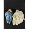 Image 2 : Lot of 2 Antique Baby Dolls w/ Porcelain Heads