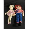 Image 2 : Lot of Vintage Stuffy Dolls, Cabbage Patch, Raggedy Ann, Betty Boop
