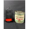 Image 2 : Vintage Lot of Binnoculars, Tobacco Tin and Match Holder