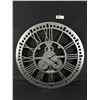 Image 1 : Large Decorative Industrial Looking Wall Clock, NO SHIPPING
