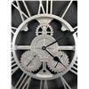 Image 2 : Large Decorative Industrial Looking Wall Clock, NO SHIPPING