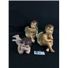 Image 1 : 3 Decorative Porcelain Angels