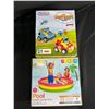 Image 2 : Brand New Picnic Backpack + Kid Glow Pool and Remote Control Cars