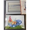 Image 2 : Lot of Decorative Art Pictures in Frames