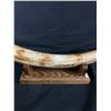 Image 3 : Restored Wooly Mammoth Ivory Tusk.24" with Stand! PAC-MAIL SHIPPING ONLY