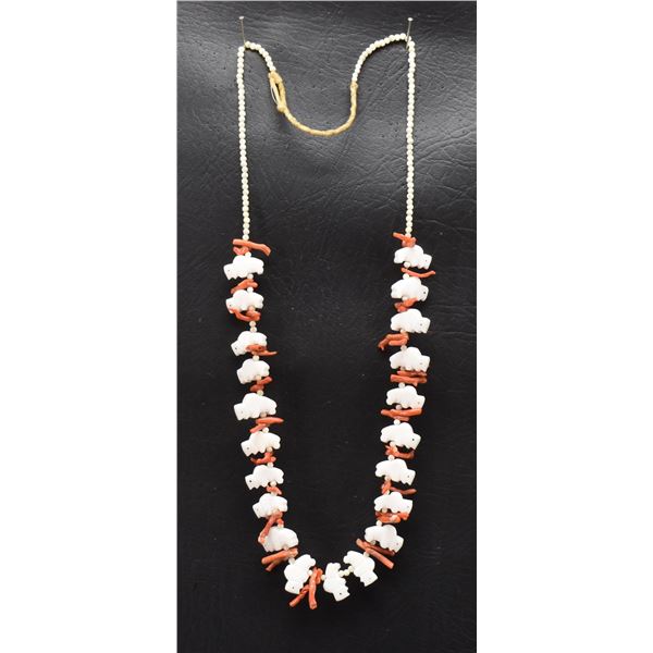 PUEBLO FETISH NECKLACE