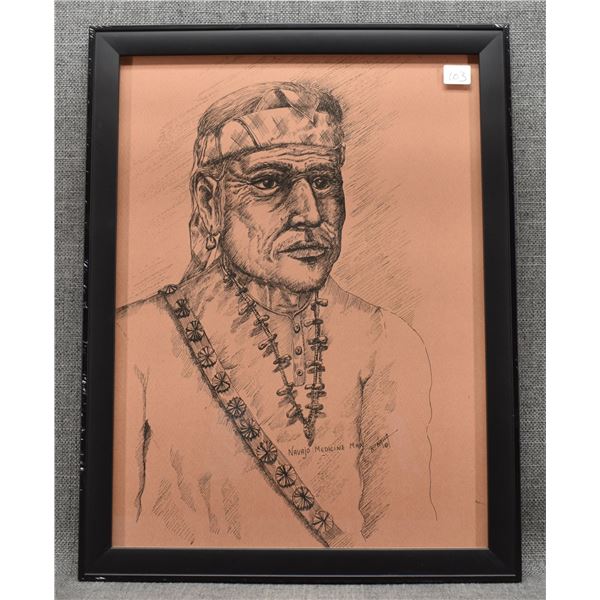 HOPI PAINTING (RAYMOND NAHA)