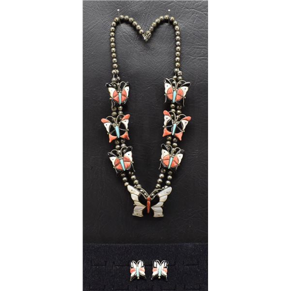 ZUNI NECKLACE AND EARRINGS