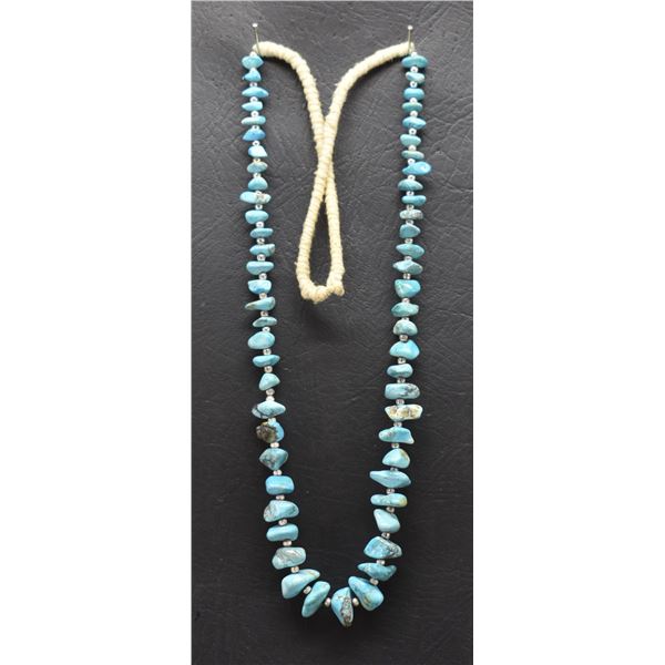 TURQUOISE NUGGET NECKLACE