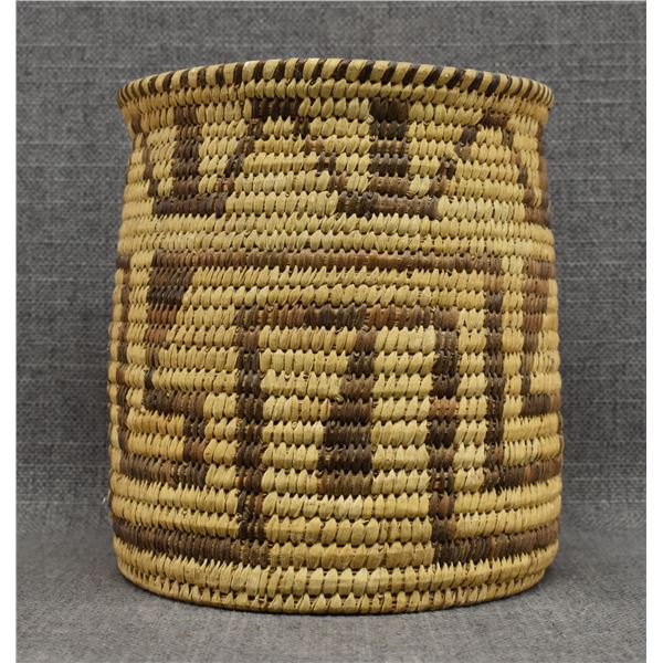 PAPAGO BASKETRY CYLINDER